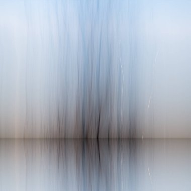 Uzun pozlama gece soyut fotoğraf