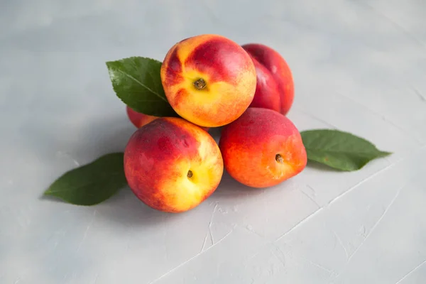 Preparations Making Peach Jam Season Fruit Concept — Stock Photo, Image