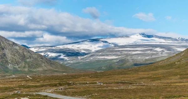 Góry Krajobraz Parku Narodowym Jotunheimen Norwegia — Zdjęcie stockowe