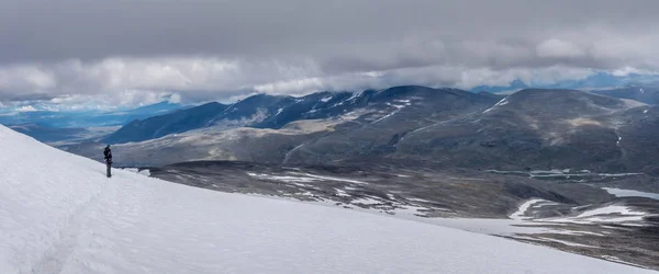 Vista Dal Monte Glitterthind Parco Nazionale Jotunheimen Norvegia — Foto Stock