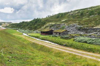 Rondane, Norveç Ulusal Turizm yol grubundan Snodoldalssaetra görünümünü