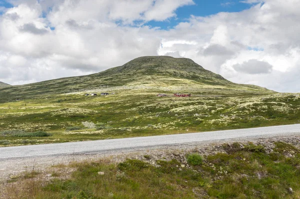 Národní Turistická Trasa Rondane Létě Norsko — Stock fotografie