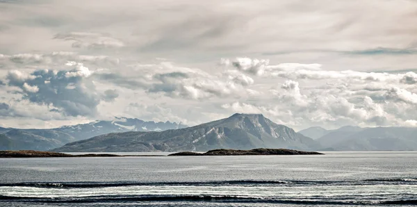 Helligver Bir Ada Vestfjorden Belediye Içinde Bod Norveç Nordland Grubudur — Stok fotoğraf