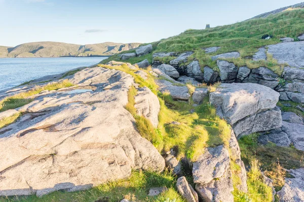 Cairn North Nmost Point Mageroya Island Norway — стоковое фото