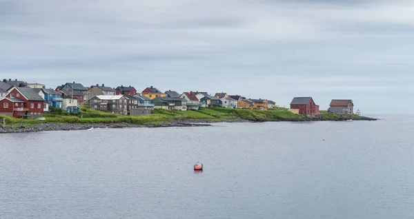 Vardo Uma Cidade Costa Mar Barents Finnmark Noruega — Fotografia de Stock