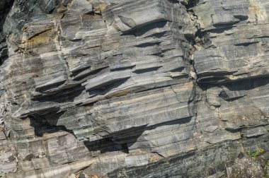 Katmanlı Finnmark, Norveç Mageroya Island buzlu