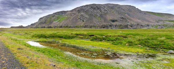 Skalnatá Krajina Podél Varanger Národní Turistické Trasy Provincii Finnmark Norsko — Stock fotografie