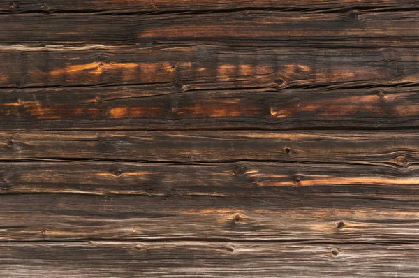 The wall of an old log house. Background — Stock Photo, Image