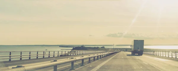 Great Belt Bridge, Dinamarca — Foto de Stock