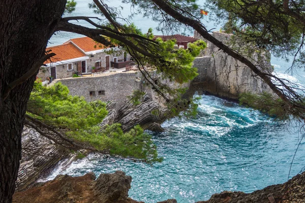 Petrovac na Moru antik kale Castello, Karadağ