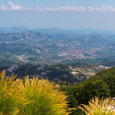 Milli park Lovcen dağ manzarası, Karadağ