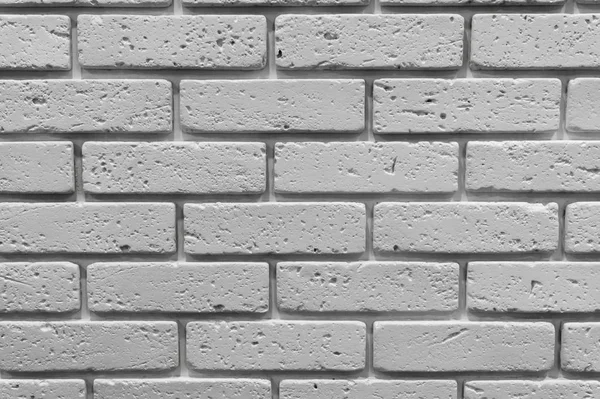 Biała cegła tekstura na ścianie — Zdjęcie stockowe