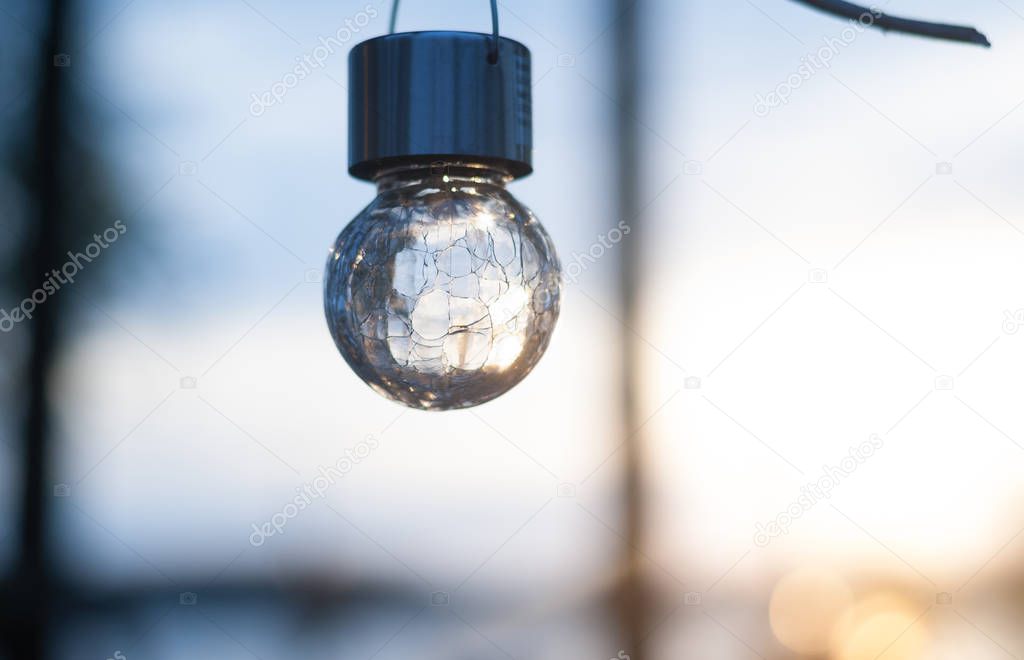 Decorative electric bulbs for outdoor lighting