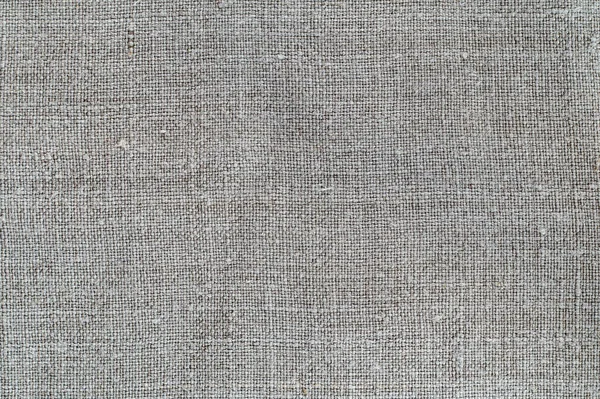 Texture Old Homespun Linen Fabric Rough Textile Background — Stock Photo, Image