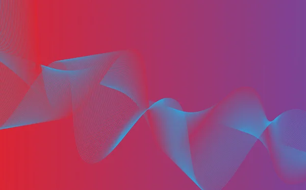 Işıklı enerji hatları olan karanlık temalı bir arka plan. Harmanlanmış renkli eğrileri olan modern soyut tasarım.