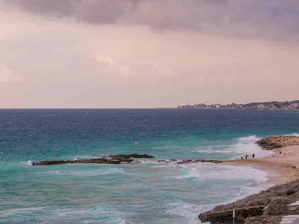 Sea Batroun Lebanon Royalty Free Stock Images