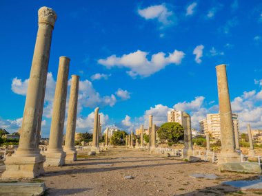 Lastik antik Roma Harabeleri, Lübnan 