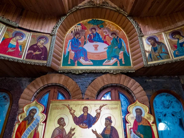 Kasan Russland Juni 2018 Christliche Fresken Tempel Aller Religionen — Stockfoto