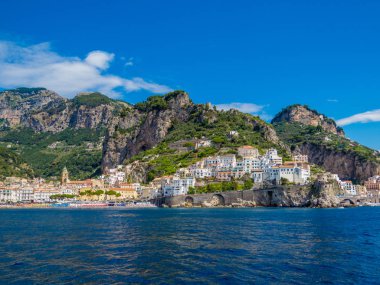 Görünüm Amalfi, İtalya 