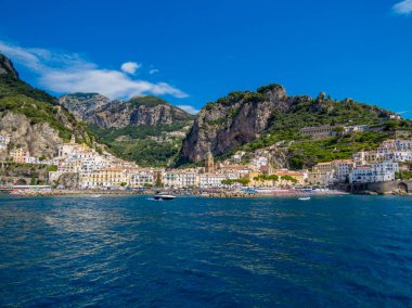 Görünüm Amalfi, İtalya 