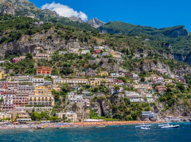 Görünüm Positano, İtalya 