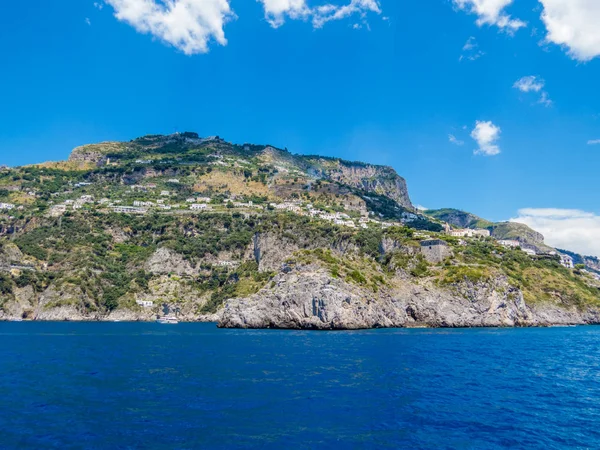 Vista Costa Amalfi Italia — Foto de Stock