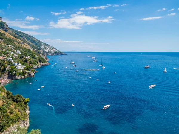 Pohled Positano Amalfi Pobřeží Itálie — Stock fotografie