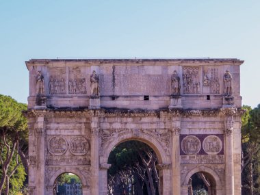 Arch of Constantine, Rome, Italy  clipart