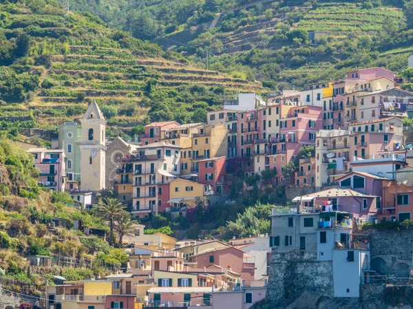 Manarola Cinque Terre Italsky — Stock fotografie