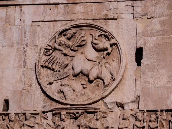 Arch Constantine Řím Itálie — Stock fotografie