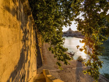 Tiber Nehri, Roma, İtalya 
