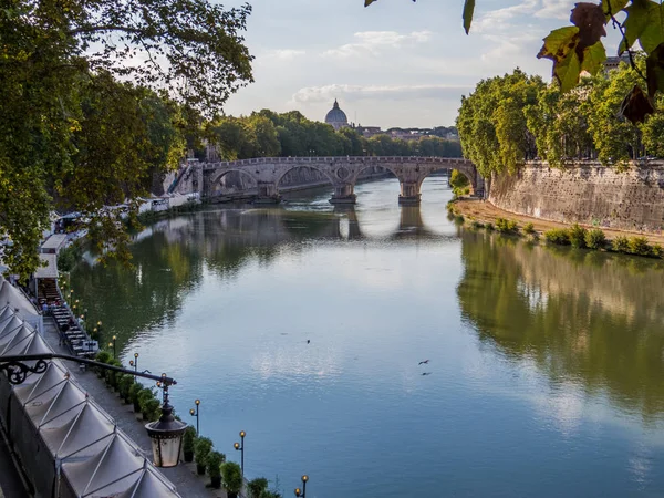 Río Tíber Roma Italia —  Fotos de Stock