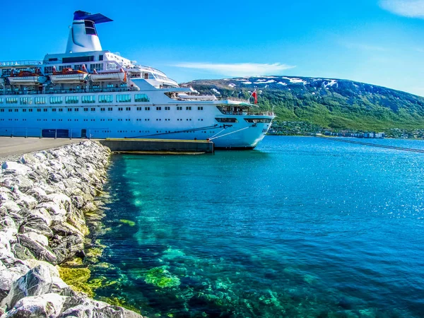 MSC Opera Cruise in Tromso, Norway — Stock Photo, Image