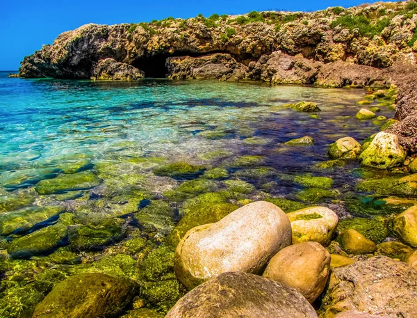 意大利萨伦托的神奇海湾 — 图库照片