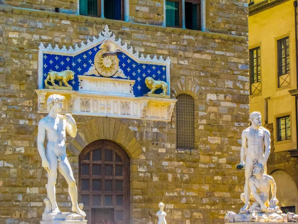 Estátua de David, Florença, Itália — Fotografia de Stock
