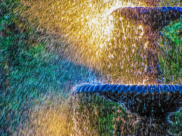 Fuente en Nygardsparken, Bergen, Noruega — Foto de Stock