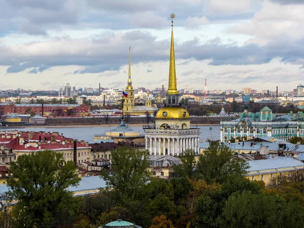 Uitzicht Vanaf Top Van Izaäkkathedraal Petersburg Rusland — Stockfoto