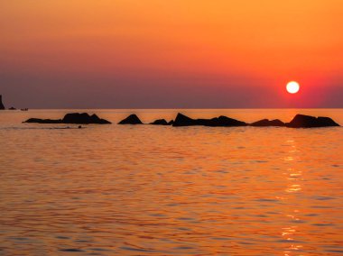 Sicilya günbatımı 