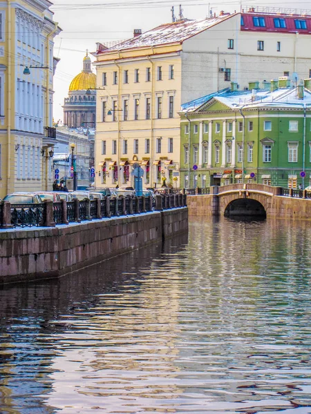 Moyka River, St. Petersburg, Rusland — Stockfoto