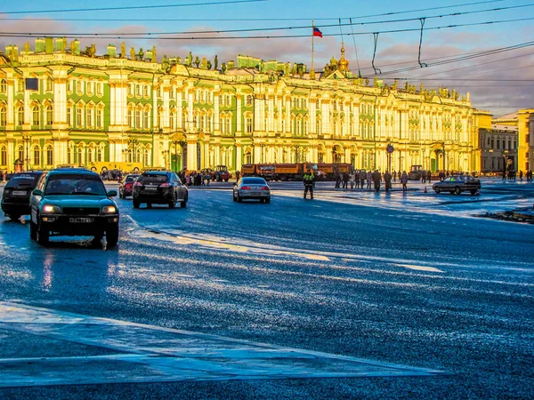 Hermitage Museum, St. Petersburg, Rusland — Stockfoto