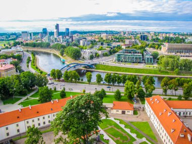 Litvanya, Vilnius 'un hava manzarası 