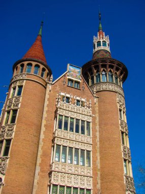 Casa de les Punxes, Barselona, Katalonya, İspanya