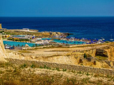 Santa Cesarea Terme, Salento, Apulia, İtalya 
