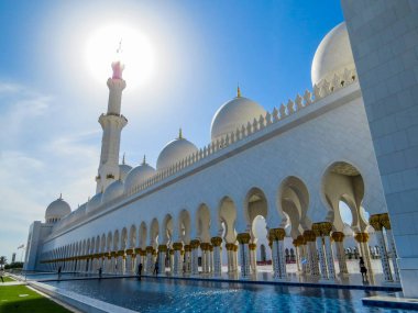 Şeyh Zayed Ulu Cami Abu Dabi, Birleşik Arap Emirlikleri 
