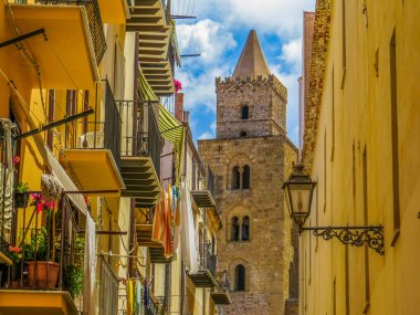 Cefalu, Sicilya, İtalya 