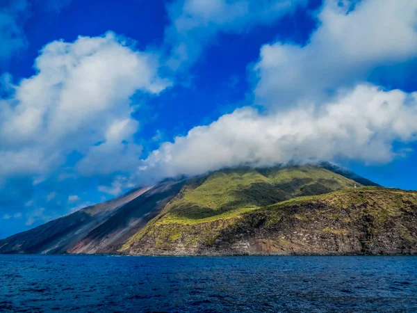 Isola vulcanica di Stromboli, Italia — Foto Stock