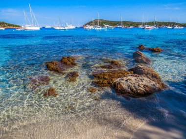 Plage de Rondinara (Rondinara Plajı), Korsika, Fransa