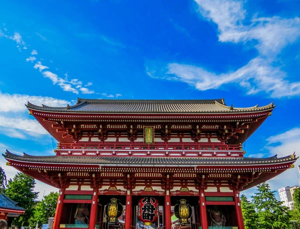 Templo budista em Asakusa, Tóquio, Japão — Fotografia de Stock