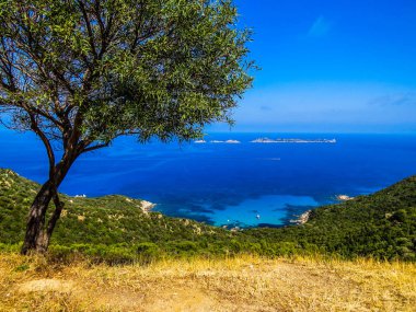 Costa Rei, Sardunya, İtalya'da muhteşem manzara 