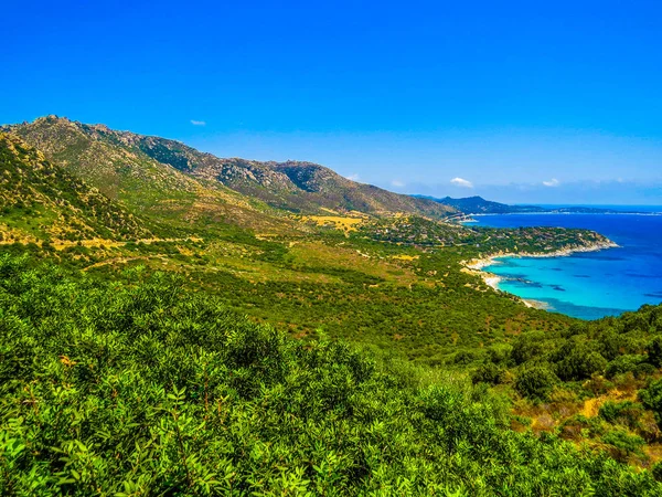 Geweldig strand in Costa Rei, Sardinië, Italië — Stockfoto